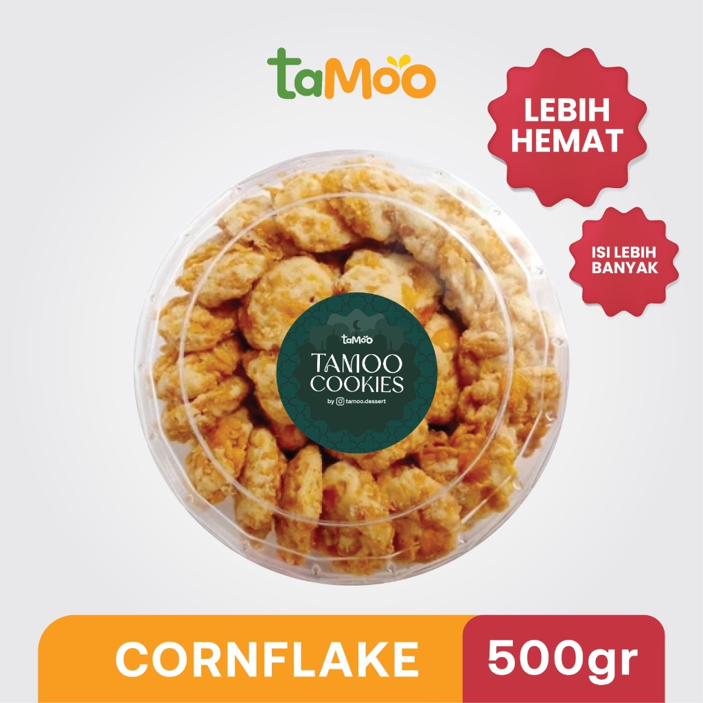 

Kue Corn Flakes Kue Kering Lebaran Tamoo Cookies 500gr