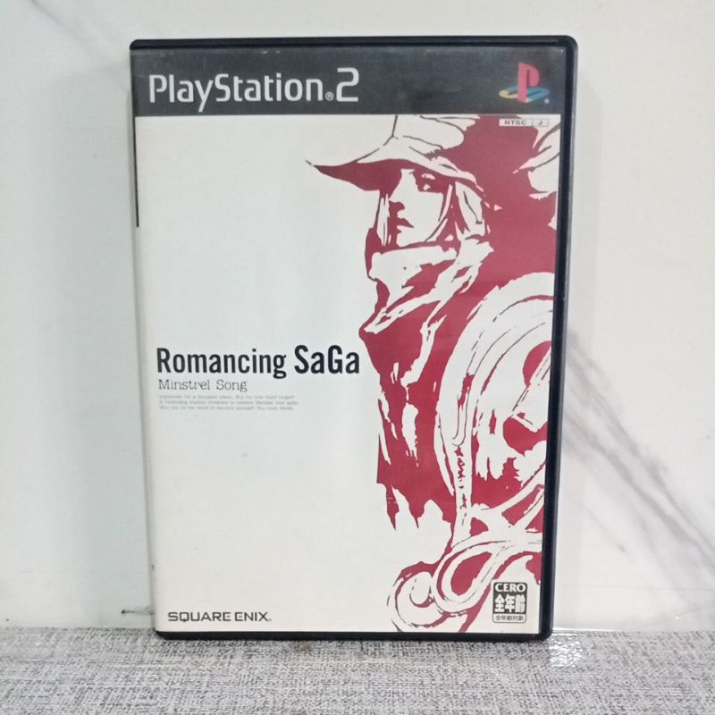 Cd DVD KASET ORIGINAL PS2 Romancing Saga Jpn Bahasa Jepang Box dan Cover Original