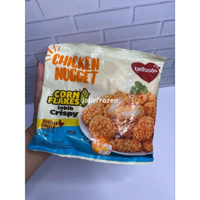 

BELFOODS CHICKEN NUGGET CORNFLAKES 120GR