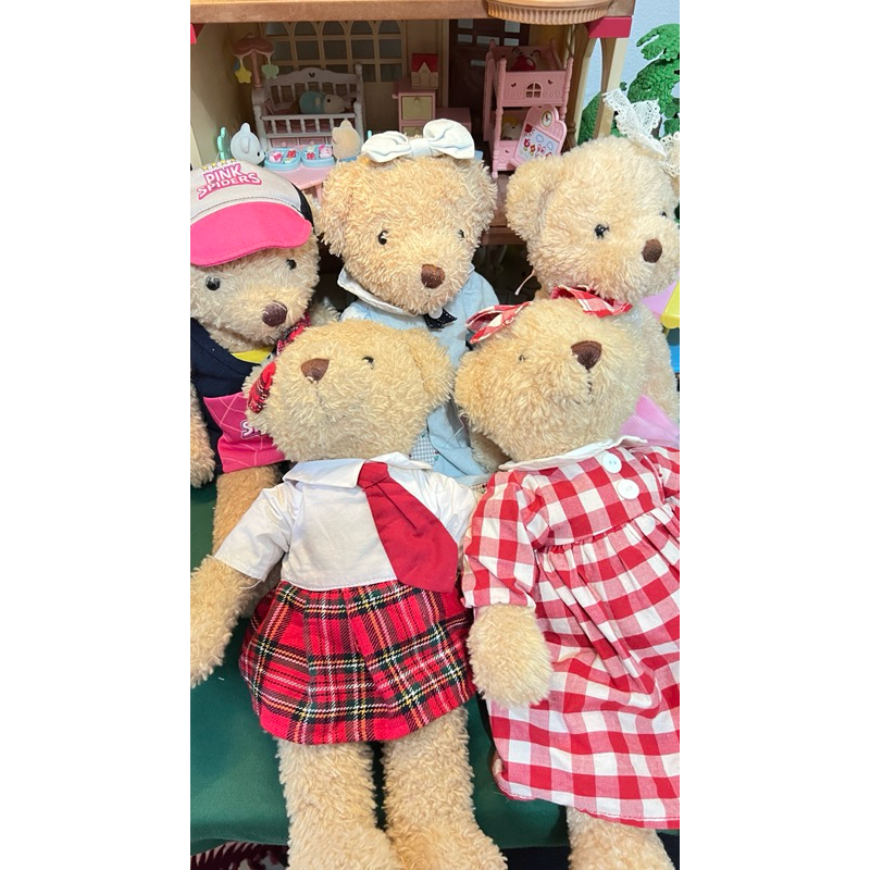 Teddy Bear Museum Ori 40cm (Boneka Teddy Bear) - Preloved