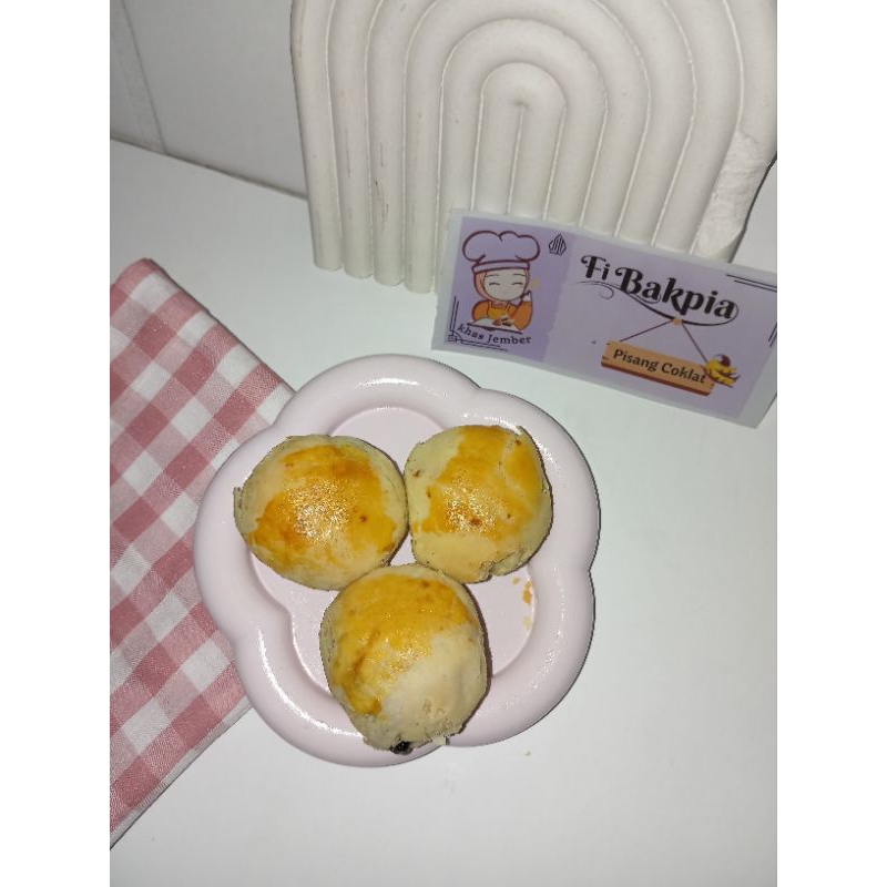 

bakpia kacang coklat