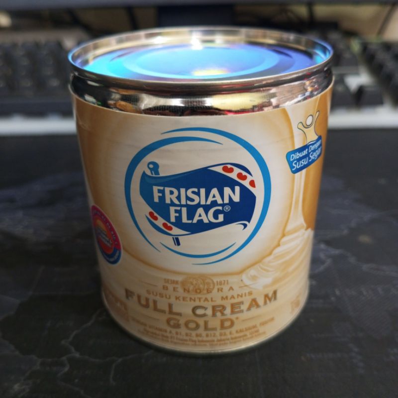 

Frisian Flag Full Cream Gold Kaleng 370gr
