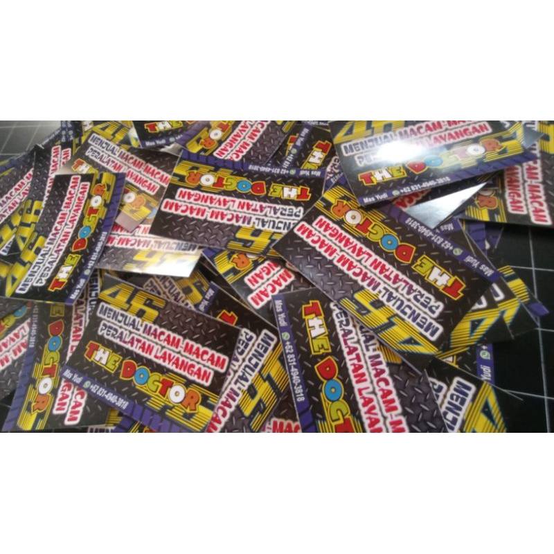 

stiker label kemasan