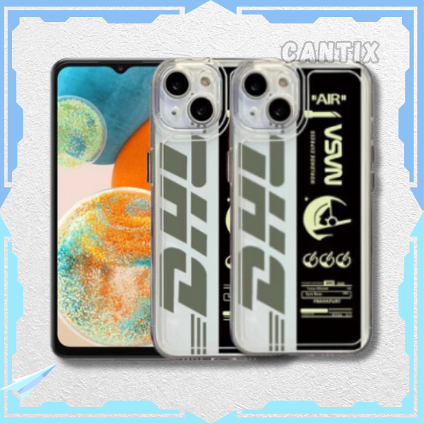 Case Samsung A14 A13 4G 5G A04S A23 A22 M32 A52 A52S A12 M12 Softcase Sporty Transparan Casing Silik