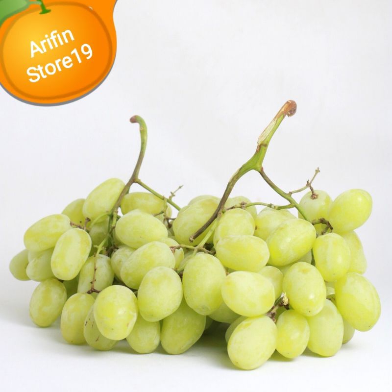 

Anggur Ivory Australia /Anggur Hijau Seedless /Tanpa Biji /Manis Crispy