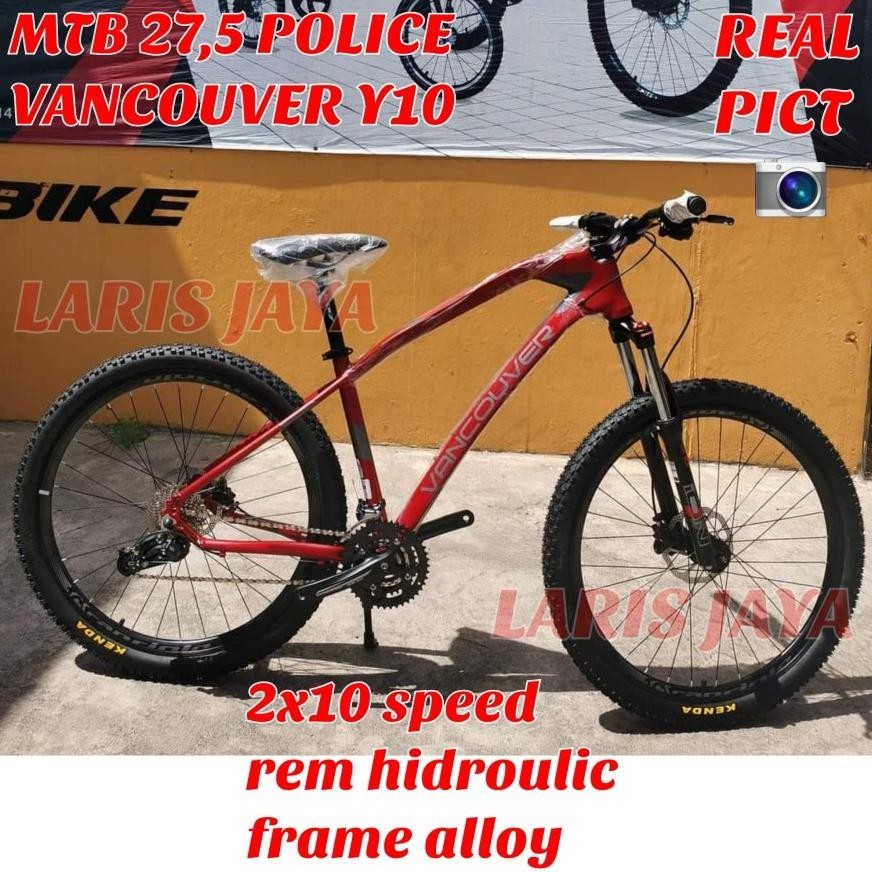 PROMO TERMURAH SEPEDA GUNUNG  ELEMENT POLICE VANCOUVER , SEPEDA GUNUNG 27.5 INCH POLICE CALIFORNIA