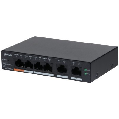 DAHUA DH-CS4006-4GT-60 Hub Switch POE 4+2Port | Switch Hub | POE | LAN