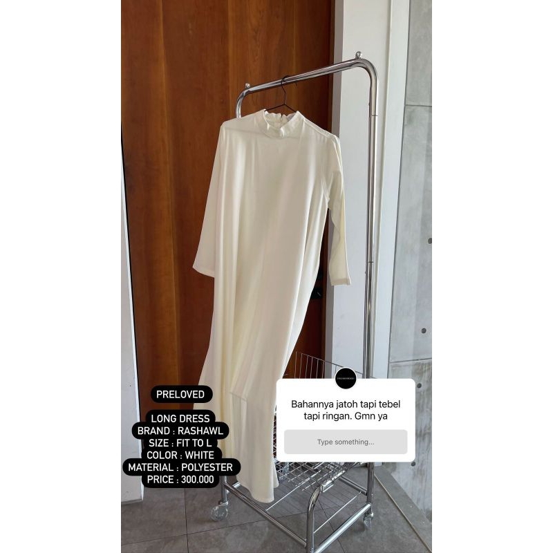 PRELOVED Rashawl Long Dress