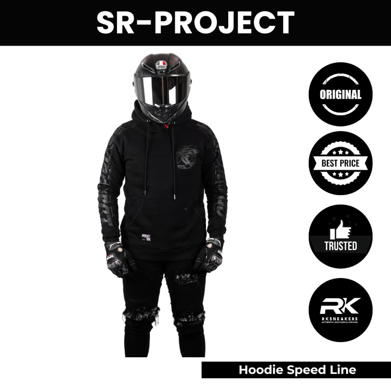 SR Project Hoodie Speed Line 100% Authentic