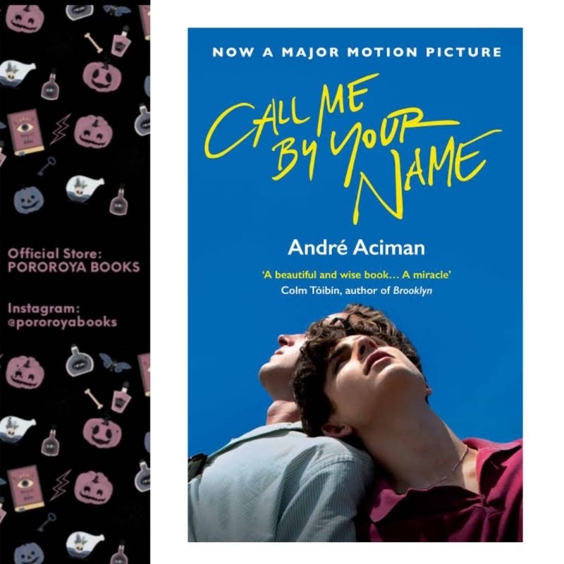 Novel CALL ME BY YOUR NAME Andre Aciman ORIGINAL BOOK English Paperback Novel Film Timothee Chalamet