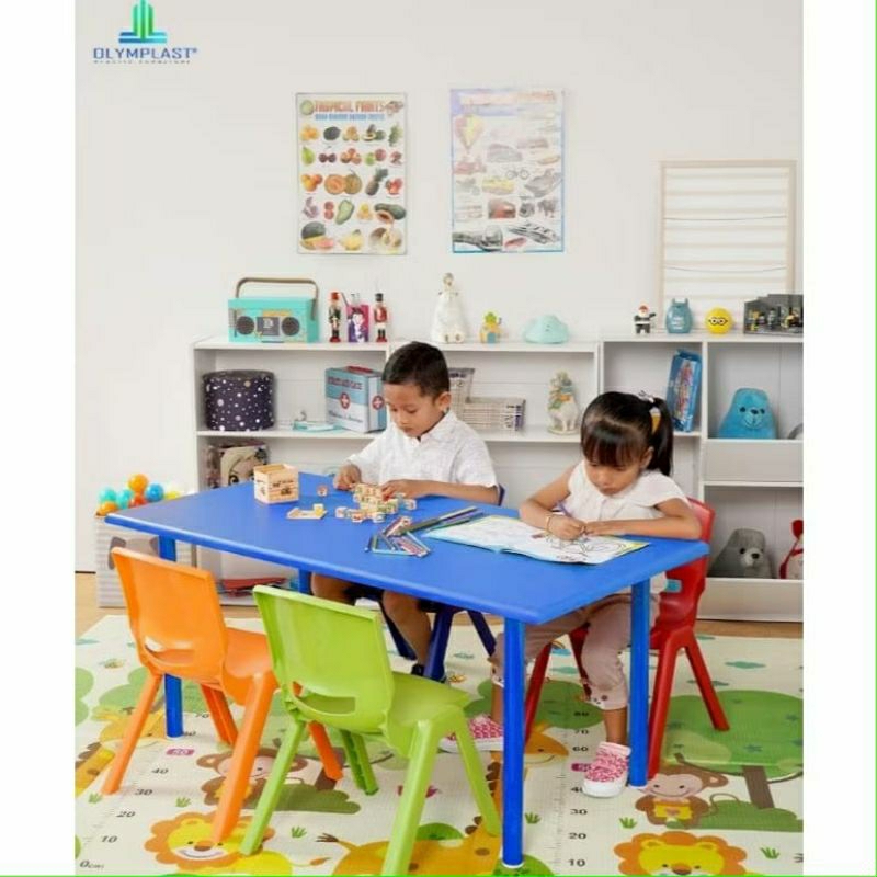 MEJA SEKOLAH PLAYGROUP OLIMPIC ANAK PAID TK-MT KIDS 120 OLYMPIC