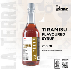 

Syrup La Terra Tiramisu 750 ml - Sirup Rasa Tiramisu