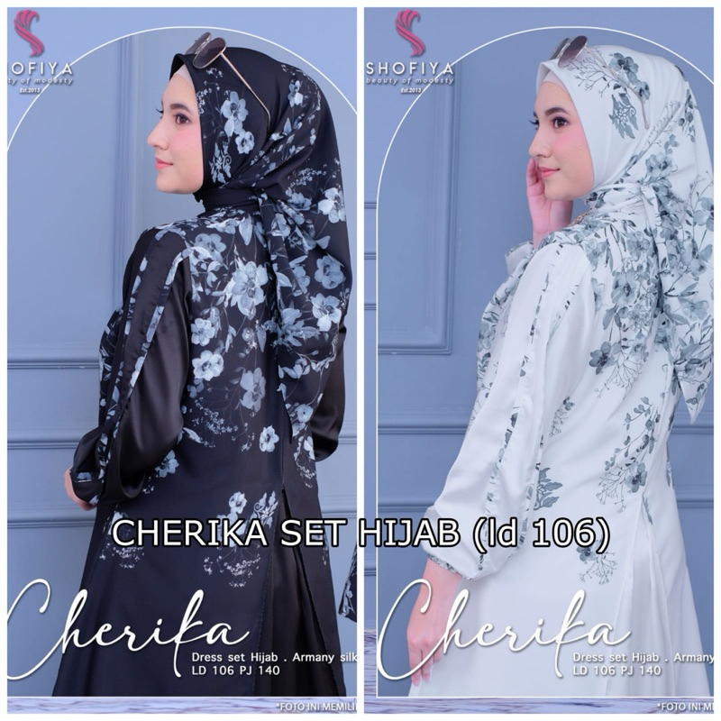 CHERIKA SET HIJAB ORIGINAL BY SHOFIYA