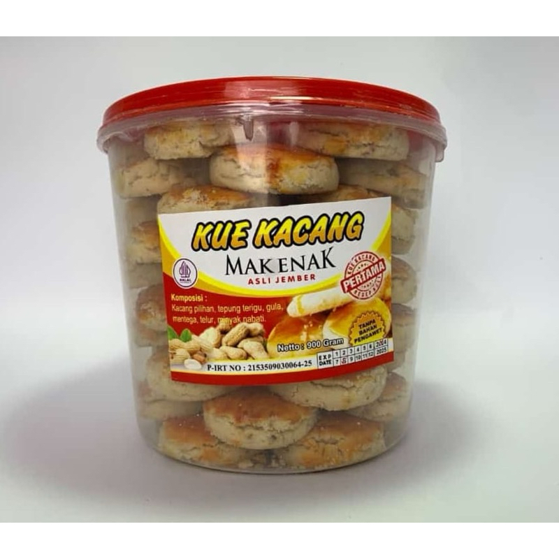

Kue Kacang Mak Enak Ori & Cokelat 900gr