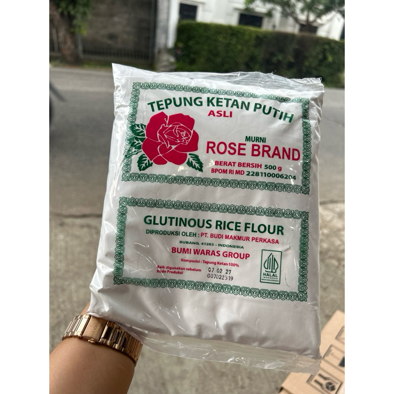 

Tepung Ketan rosebrand 500Gr