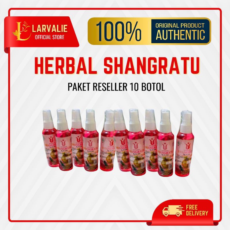 

10 botol herbal shangratu original BPOM paket reseller 10 pcs