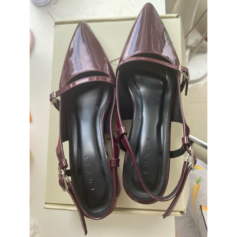 LUXIA EVA BLOCK HEELS PRELOVED