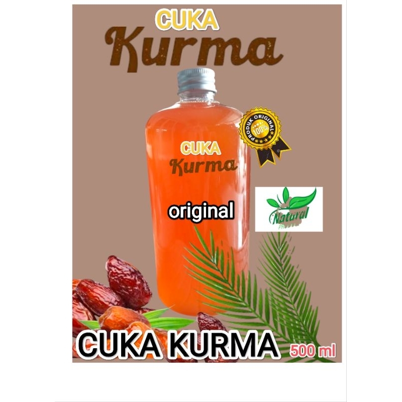 

CUKA KURMA ORIGINAL WITH MOTHER 500 ML