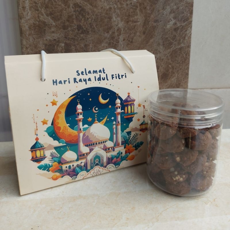 

Choconut cookies / Hampers lebaran / kue kering cokelat kacang / chocochip peanut