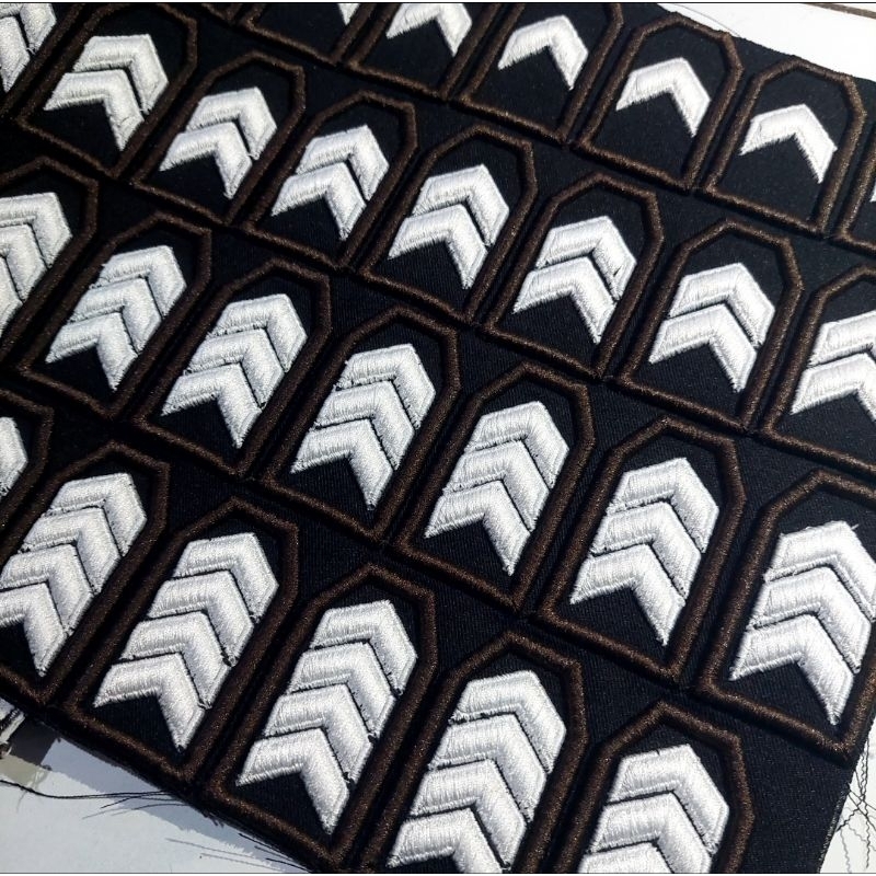 ATRIBUT POLRI PANGKAT TIMBUL 3D