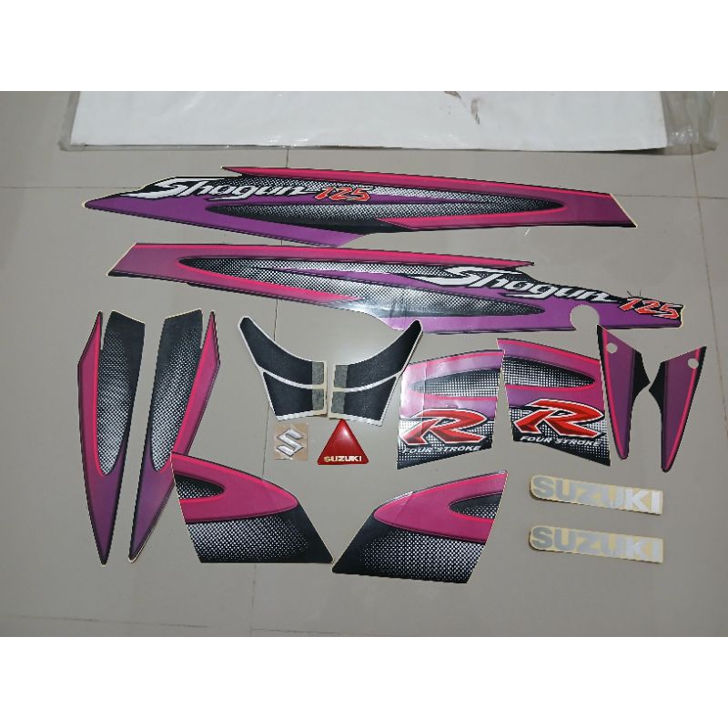Striping Suzuki Shogun FD 125 R original sgp.