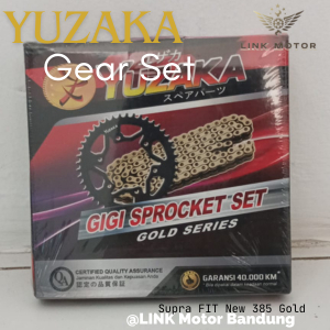 YUZAKA Gear Set (Supra FIT New 38T Gold) - 100% Original