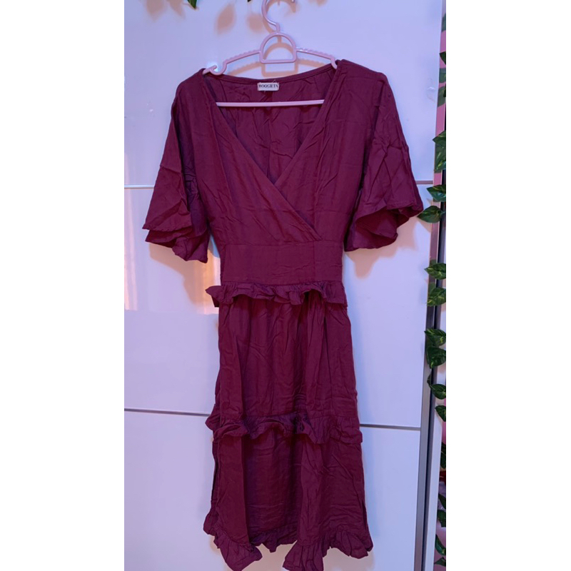Preloved - Mini Dress Wanita Boogieta