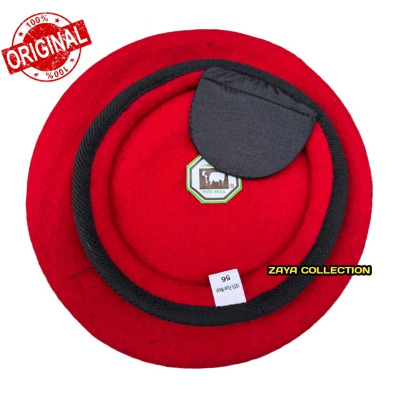Baret kopassus camel | Baret camel merah