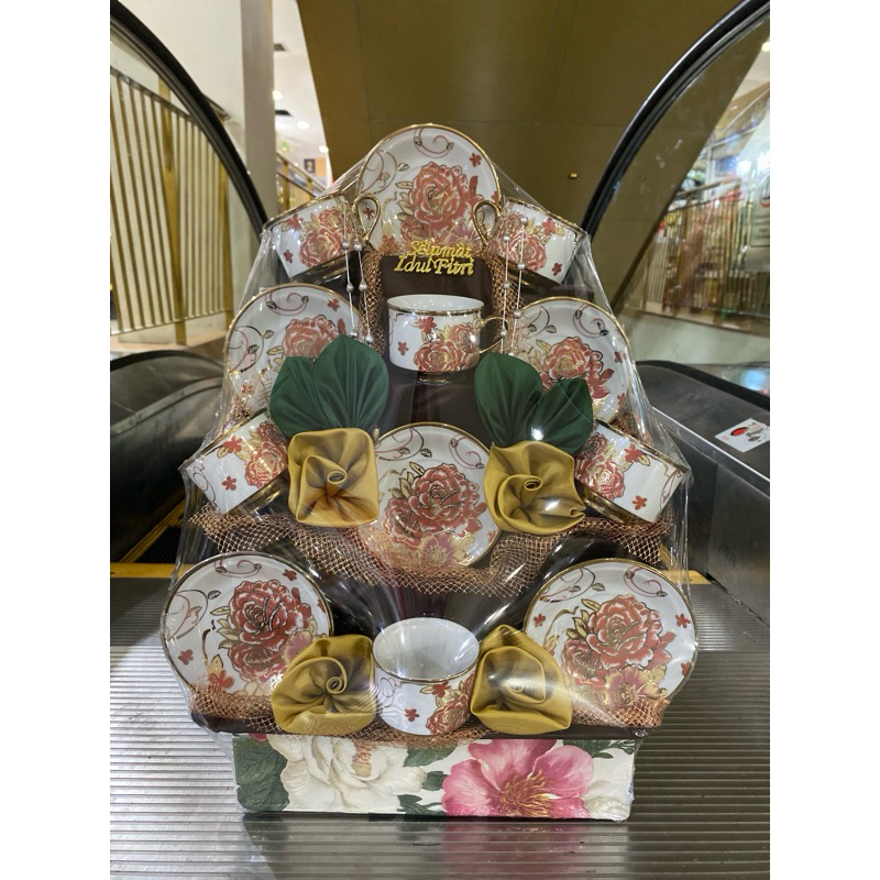 

Parcel tea set rosgold/pecah belah idul fitri/2025