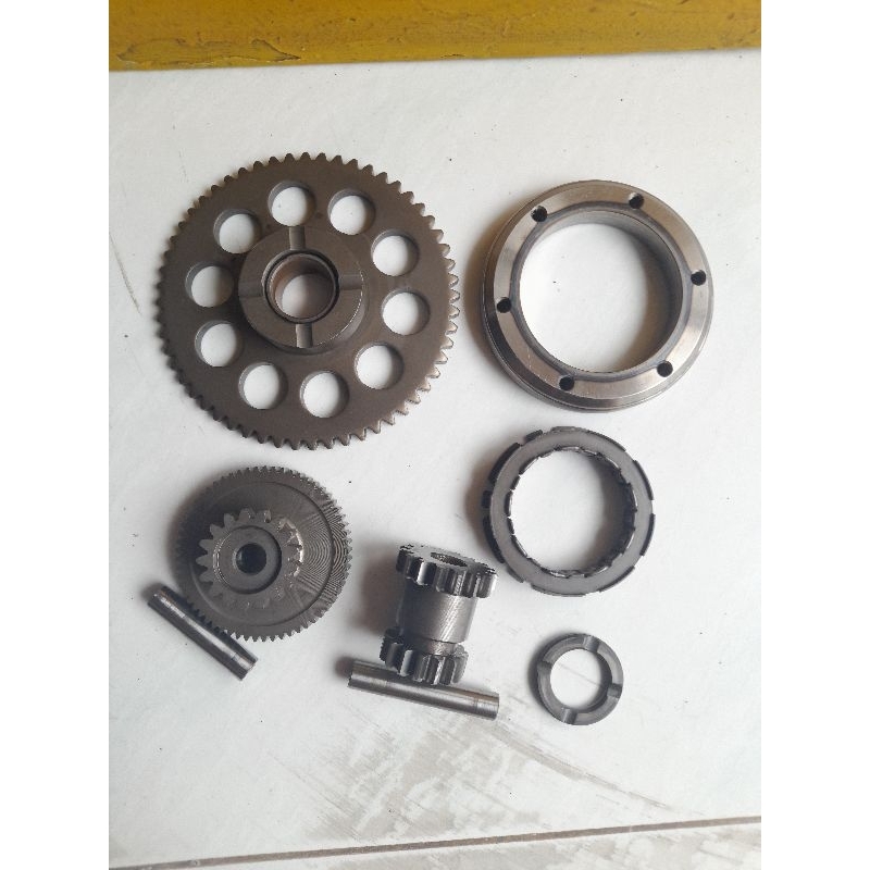 oneway set gigi penghantar tiger/megapro ori copotan