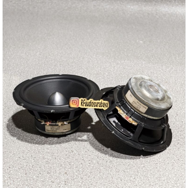 Midbass SEAS lotus RW165/1 made in Norway