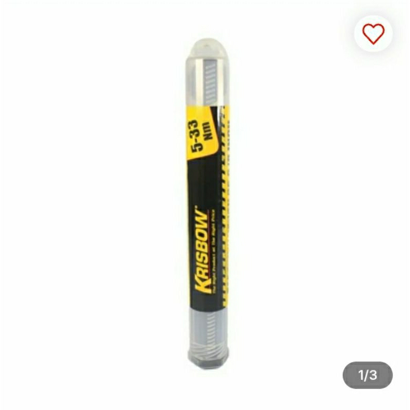 Krisbow Kunci Torsi Sq3/8 Inci 5-33nm Lptwb1