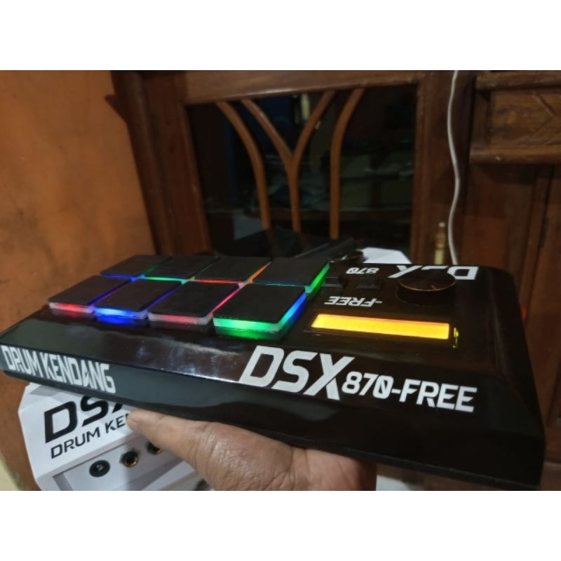 kendang elektrik Drum pad DSX 870 tipe MPX8 multipad dan Reall