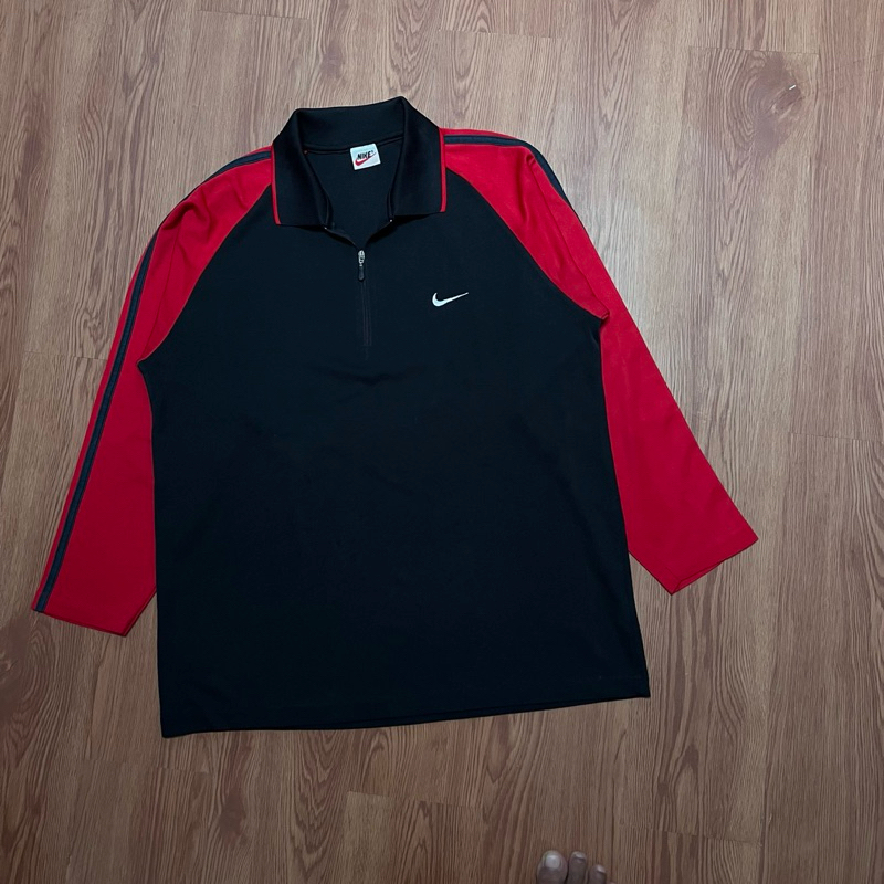 Longsleeve halfzip nike vintage running