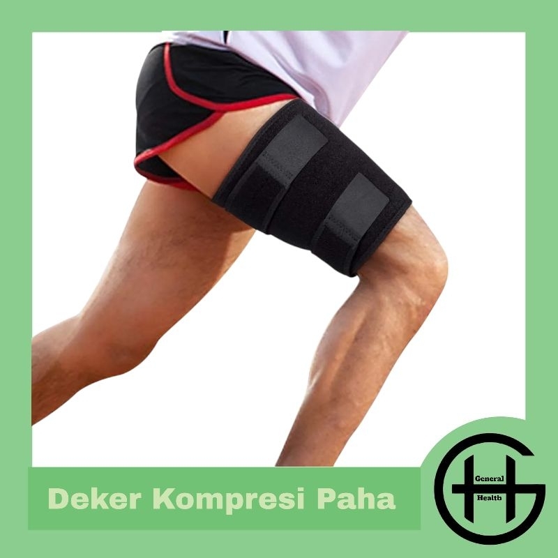 Deker Kompresi Paha Aolikes  Penyangga Paha   Deker Paha