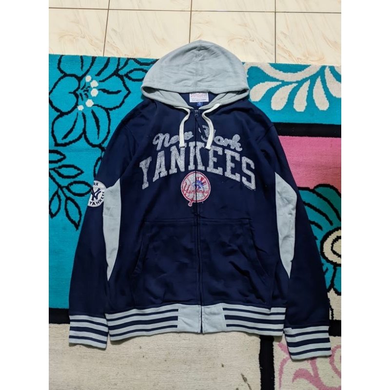 HOODIE ZIPPER MLB YANKEES
