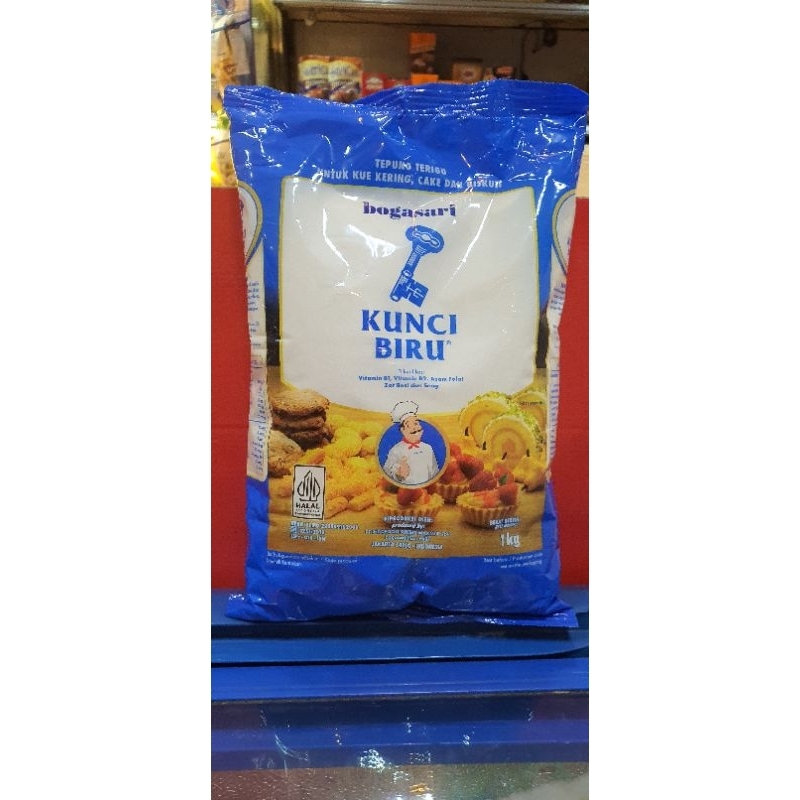 

Bogasari Kunci Biru Tepung Terigu 1kg