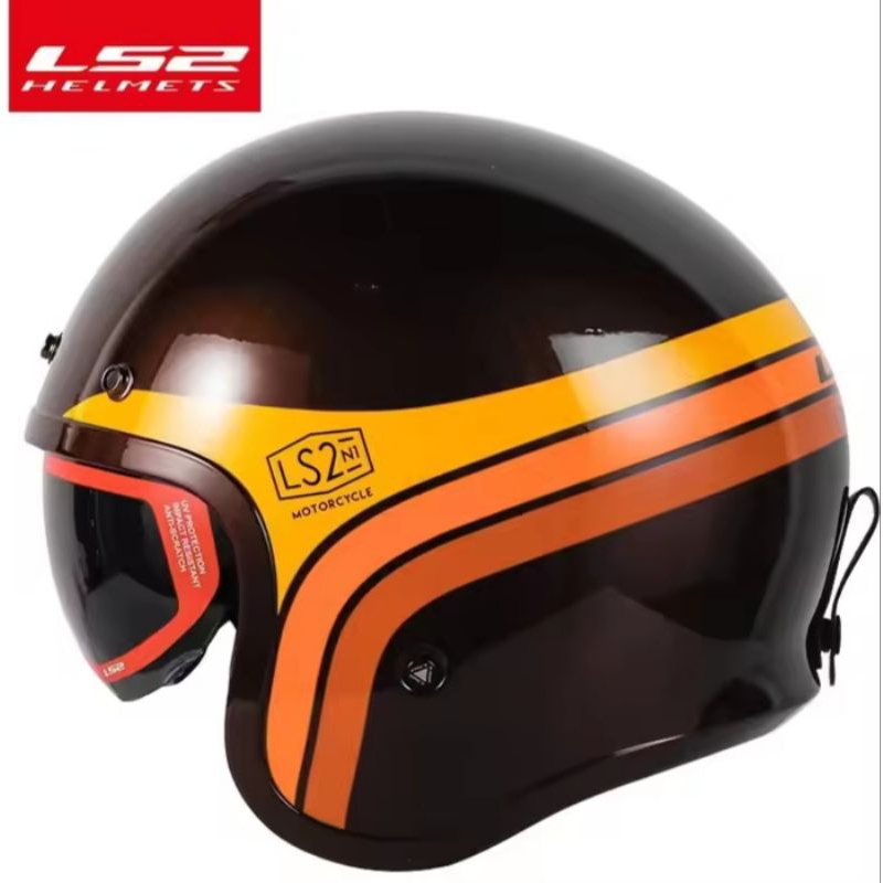 Helm LS2 Spit Fire 3/4 Half Face