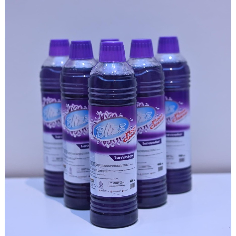 BLIZZ FLOOR CLEANSER 900ML - CAIRAN PEMBERSIH LANTAI 900ML AROMA LAVENDER SABUN PEL LANTAI