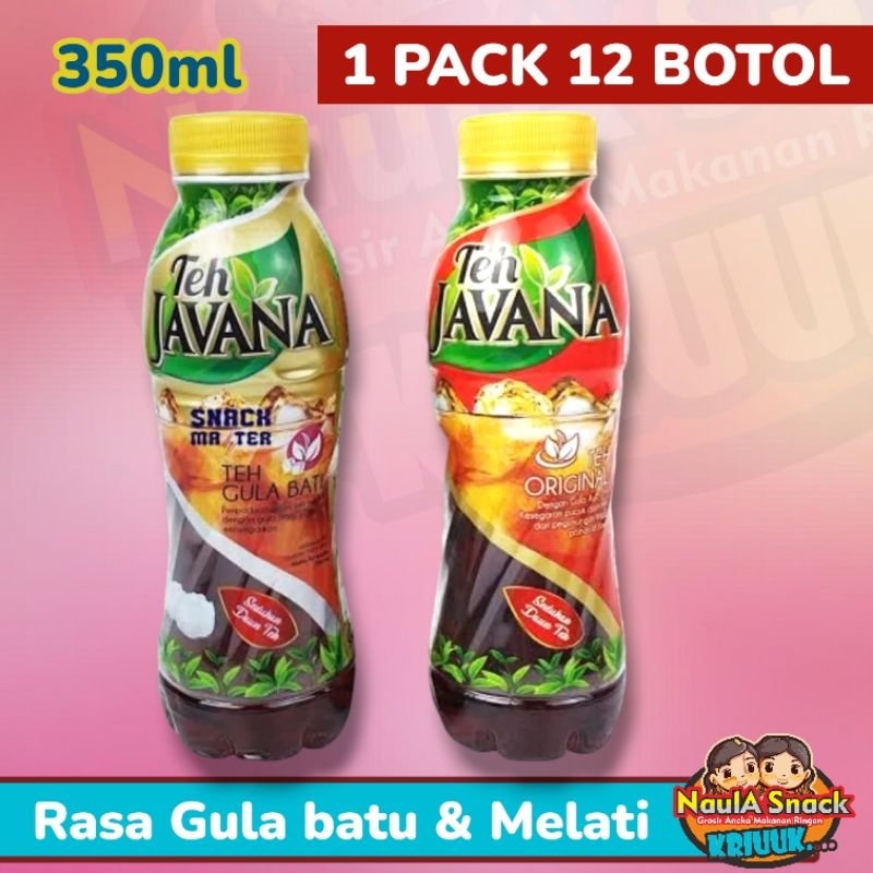 

Teh Javana botol 350mm 1 Pack isi 12 botol