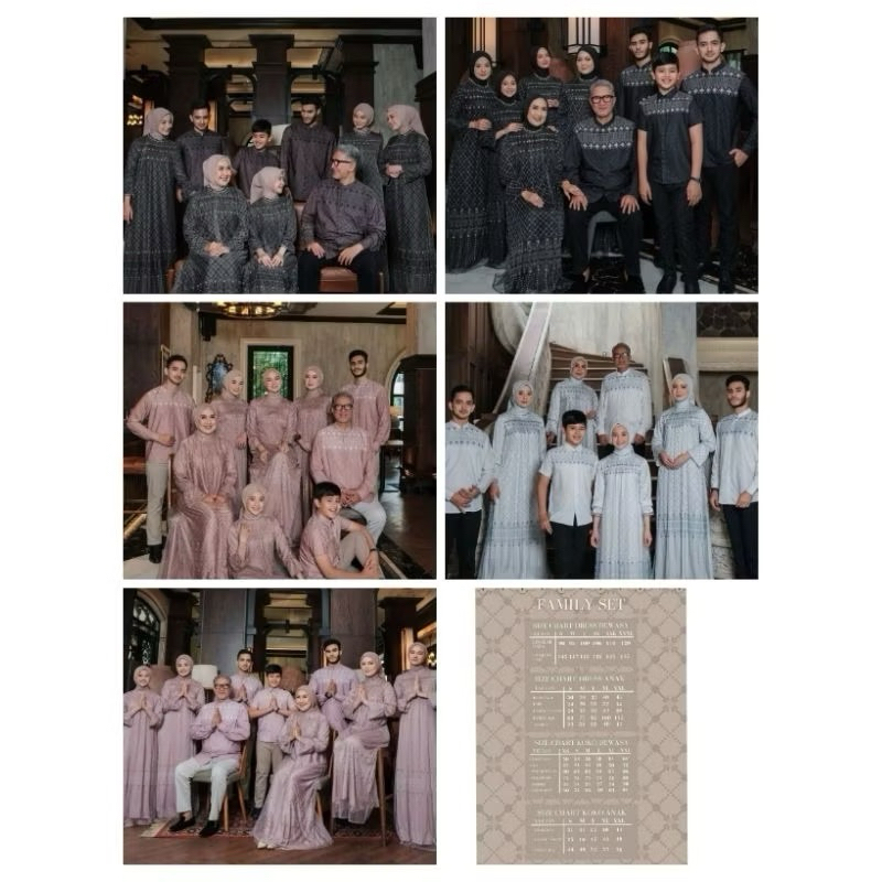 ALEENA VOL. 2 ( ALEEZA FAMILY SET ) DRESS DEWASA -JAVINA OFFICIAL