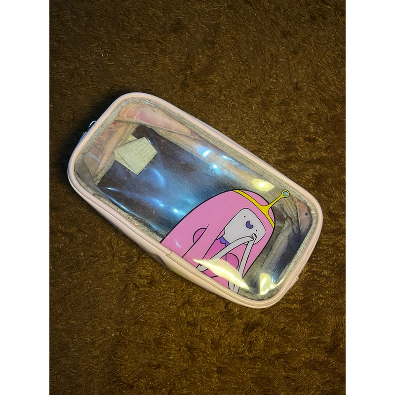 preloved miniso x adventure time cosmetic bag/ makeup bag/ pensil case/ pouch