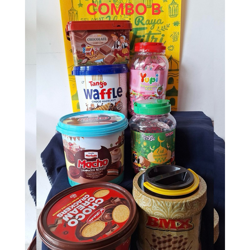 

PAKET JAJAN/ SNACK LEBARAN/ HAMPERS LEBARAN FREE TOTE BAG