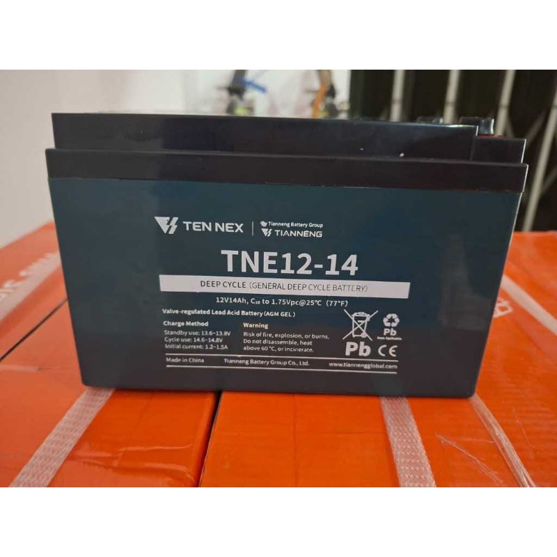 BATTERY/ AKI SEPEDA LISTRIK 12 VOLT 12 AMPERE TIANNENG ORIGINAL