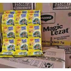 

Magic Lezat maggi 1 dus isi 60 renteng ( DOS )