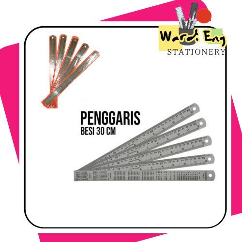 

Penggaris Besi 30 cm – Kuat & Presisi
