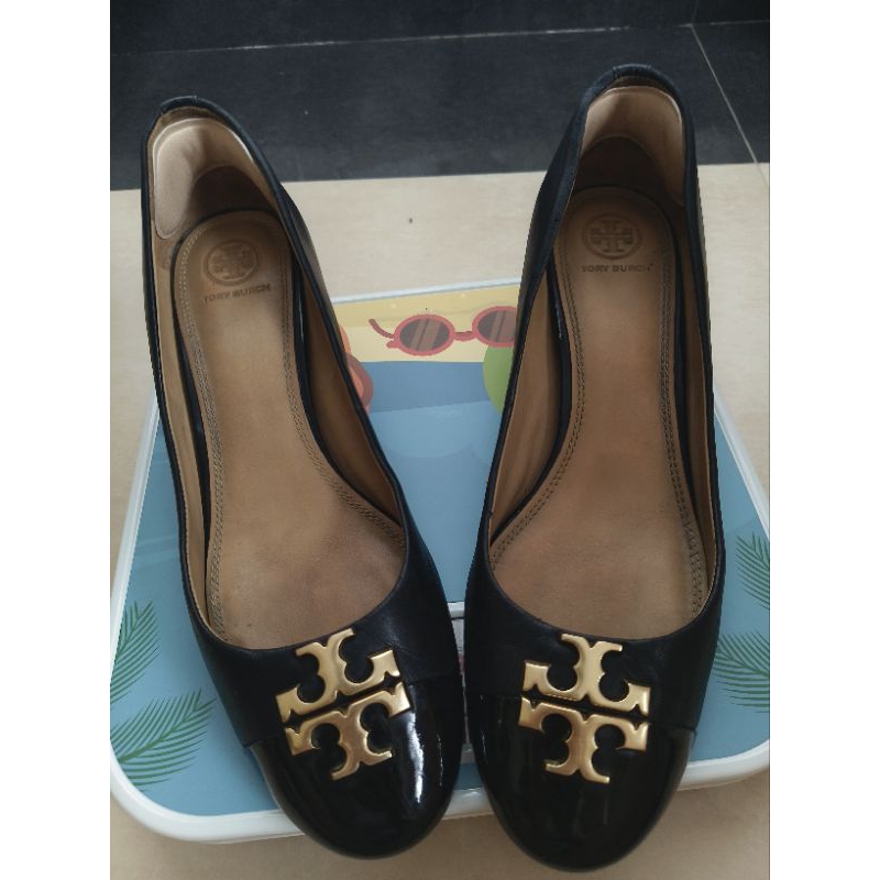Preloved Tory Burch Everly Pump Black Size 9 (40)