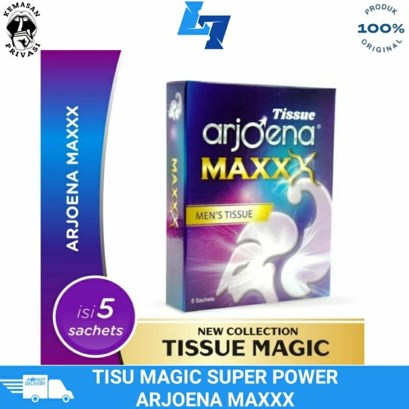 Tisu Magic Arjoena Maxxx Isi 5 Sachet