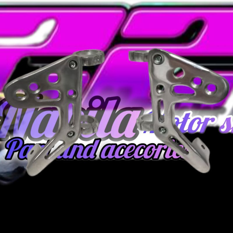 breket lampu CNC RX KING copy bpro / dudukan lampu bpro set RX KING