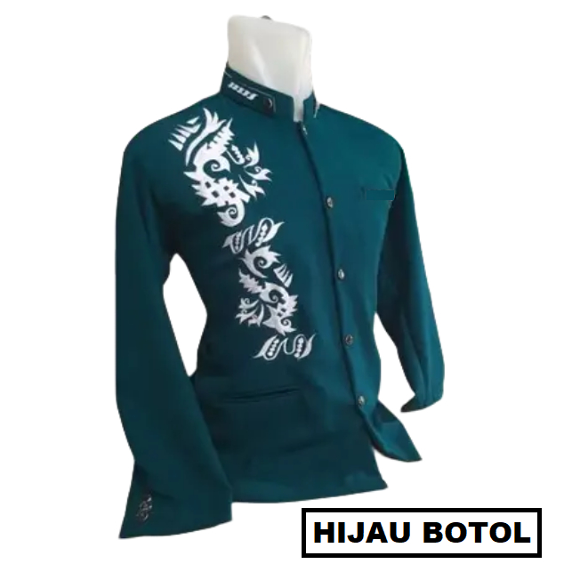 BUSANA MUSLIM / BAJU MUSLIM / PAKAIN MUSLIM DEWASA DAN ANAK / Jasko Bordir / Jas Koko